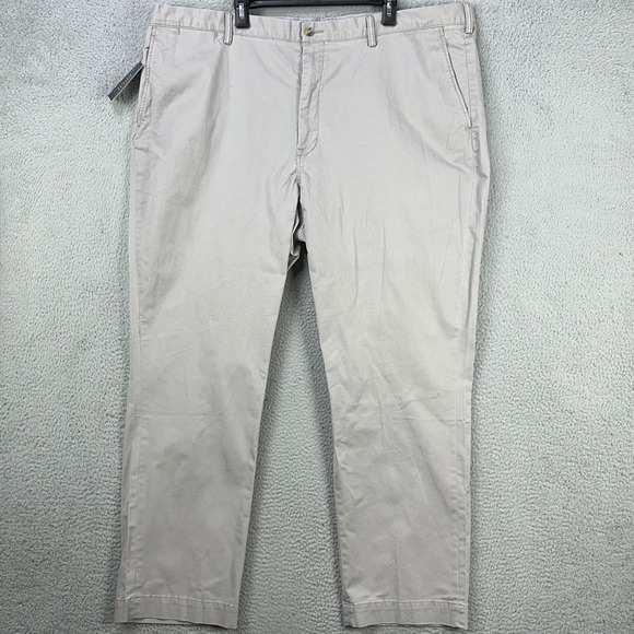 Ralph Lauren Men The Polo Chino Pants 46BX32 Gray Stretch Cotton Classic Fit NEW